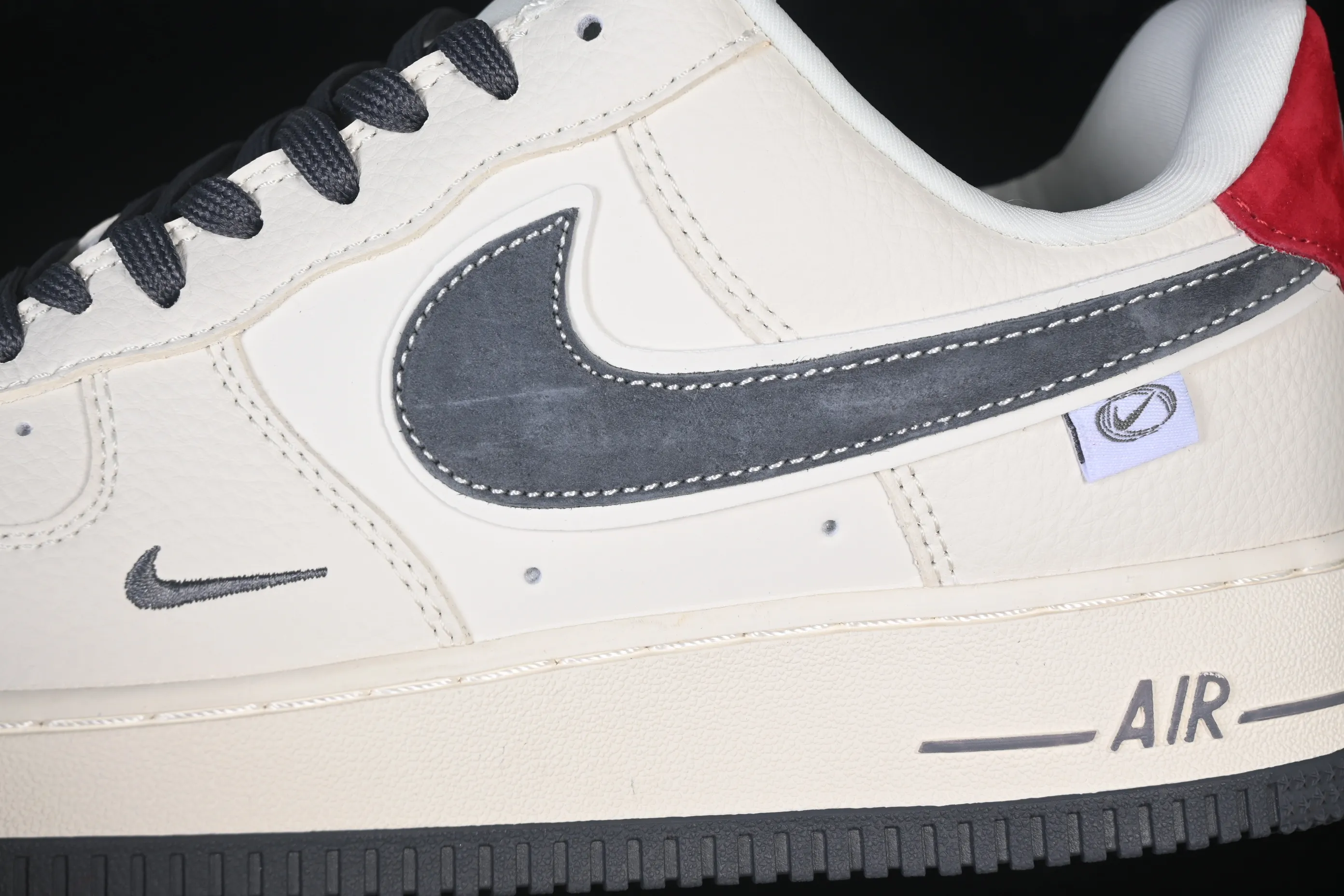 All Categories Nk Air Force 1 Air Force Series Nk Air Force 1 Low Air Force Low Nike Air Force 1'07 Low Beige Gray Red Pig Eight Leather Air Force One Low Casual Shoes DD1982-325